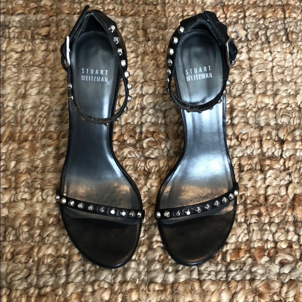 Stuart Weitzman What A Stud Nudist Heels Size 7.5